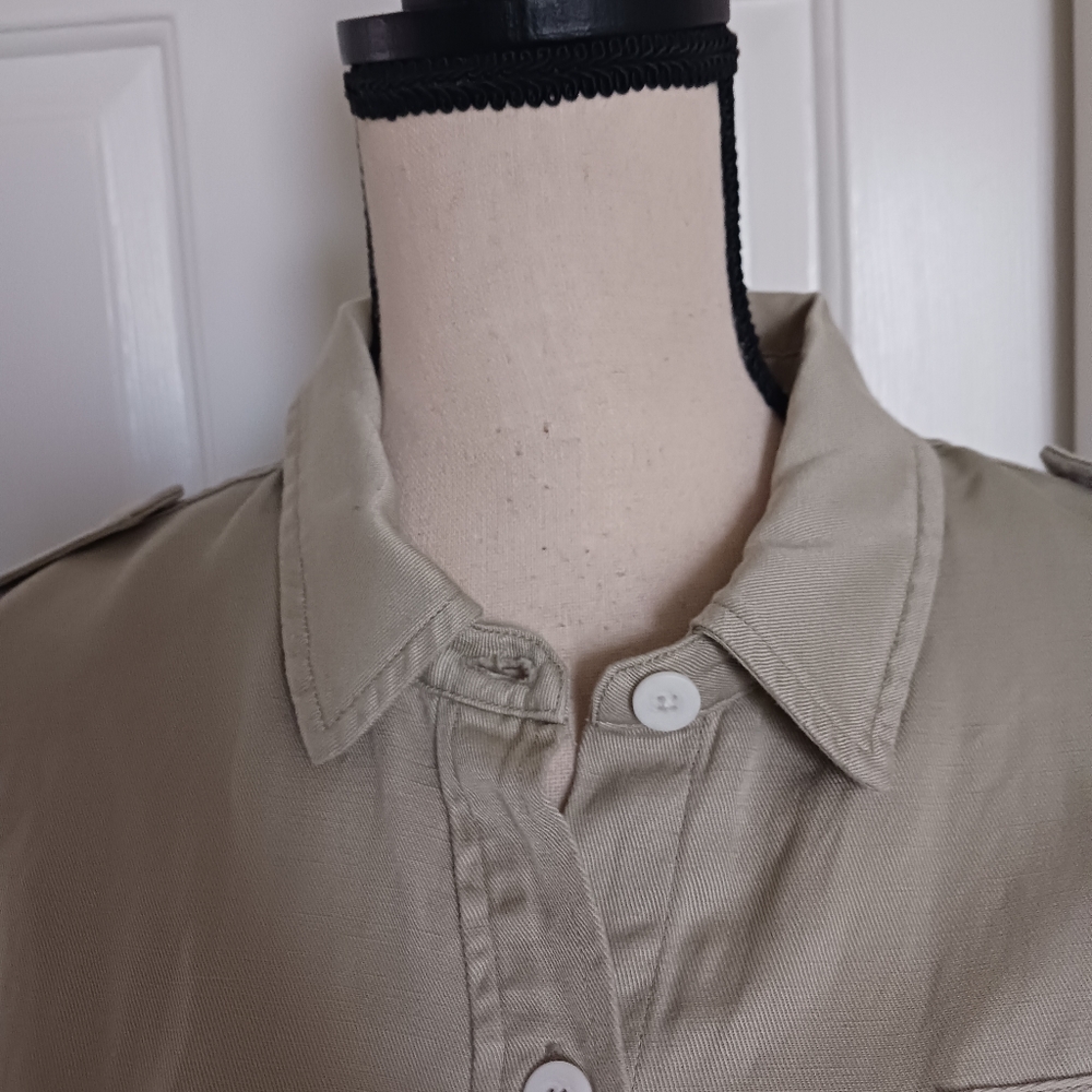 Rails Revolve Conrad Military Jacket in Pistachio Arrow Patch - Picture 7 of 16